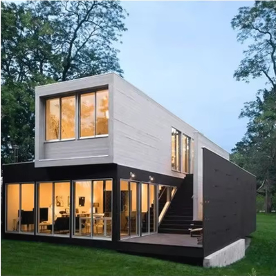 Офисный складной мобильный контейнерный дом Prefab Z-Type Новый дизайн 40-футовый контейнерный дом