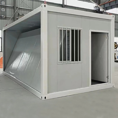 Z тип складной контейнерный дом легкий 20ft / 40ft для Африканского рынка расширяемый контейнерный дом